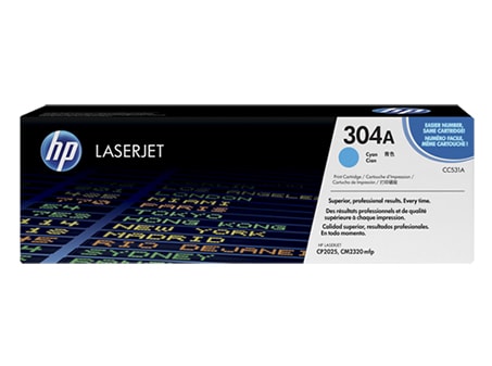 TONER ORIGINAL HP CC531A AZUL